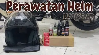 CARA PERAWATAN HELM DAN SEMIR BAN PRODUK DARI WAYS #ways