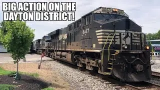 Manifests, Coal, I/M and DPUs galore on the Norfolk Southern Dayton District!