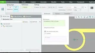 Торсионные пружины в механизме PTC Creo | Объяснение крутящего момента, предварительной нагрузки ...