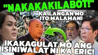 VP SARA DUTERTE ANG SASALBA SA PILIPINAS! KA ERIC NAKAKAKILABOT ANG ISINIWALAT! KAILANGAN MO MALAMAN