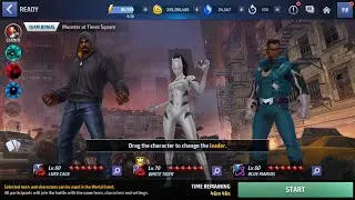Marvel Future Fight World Event  White Tiger,Blue Marvel,Luke Cage