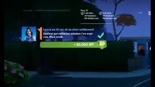 Leave an IO Car at an Alien Settlement Location - Fortnite