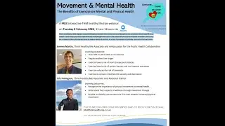 Movement and Mental Health Webinar