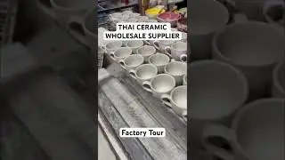 Thai Ceramic Wholesale Supplier - Factory Tour #short