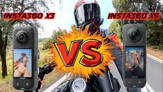 Insta360 X3 vs Insta360 X5 en moto 🏍️ | Comparativa REAL en ruta con Honda Hornet 750