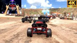 155HP Rip Rod Hot Wheels 2012 vs Unlimited Offroad Rally | FH5 4K Steering Wheel Gameplay (G29)