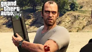 MICHAEL AND TREVOR STEALING GOLD TRAIN || GTA 5 - DERAILED MISSION