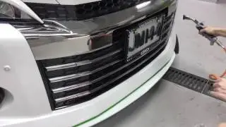 TOYOTA豐田VELLFIRE 20系進行BLUE FLAME處理 (SIERRA GLOW KOWLOON CITY HK | WhatsApp: 9087 7714)