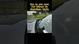 How To Change Your BMW Wipers! #servicemode #bmw