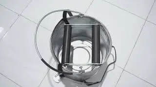 Galvanized Bucket Roller Operated