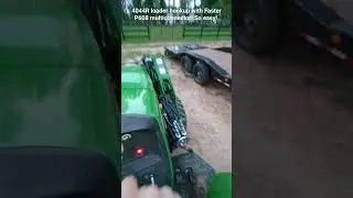 4044R loader hookup with Faster P608 multiconnector! So easy and quick!