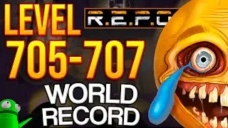 R.E.P.O. Solo World Record Level 705-707 | GHOST OPENING DOORS?!💀