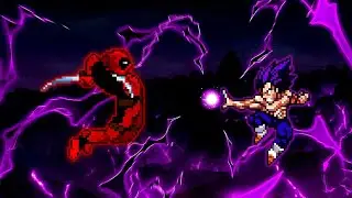 Deadpool V2 OP JVL (New) VS Vegeta DBS V2 OP (all form) in #Jumpforce #Mugen