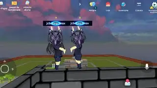 jogando virtual droid 2 com minha web filha