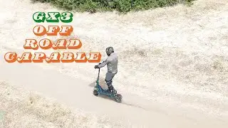 Gotrax GX3 Electric Scooter Unboxing & Review Off road Test