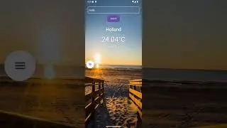 #1 Developed my first Weather App using Android Studio