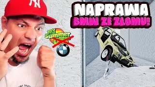 🚘 BECIA ZE ZŁOMU DOSTAŁA ZAWIESZENIE.. tak jakby w *MY SUMMER BMW!* | Mój Gruchot #40 Mon Bazou