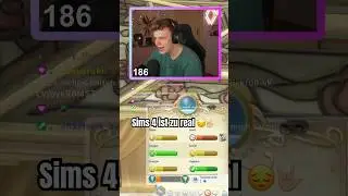 Wenn Sims 4 zu real ist 💀 #diesims #gaming #sims4 #shorts