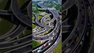 Amazing freeway #BusiestFreeway #FreewayTraffic #AmazingEngineering #Travel #Bridge