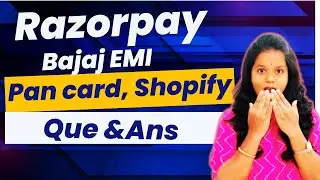 Razorpay Bajaj No cost Emi , Pan card , Shopify Que & Ans | Razorpay No cost EMI | Razorpay #infysky