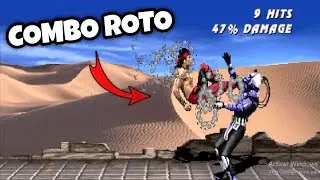 hacemos COMBOS AVANZADOS en UMK3 online - FightCade | Liu Kang / Kano