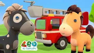 Leo el Camión - Caballos y Camiones de Bomberos Un Homenaje al Año del Caballo de Fuego