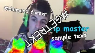 Gross Gore MLG Zed in his master promo