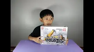 Rakit mainan blok pertamaku ( SEMBO block crane truck)