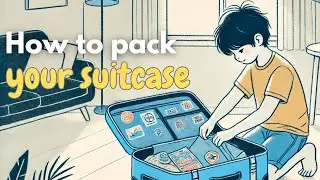 How to Pack Your Suitcase | 🎧 English on the Go! |  Beginner