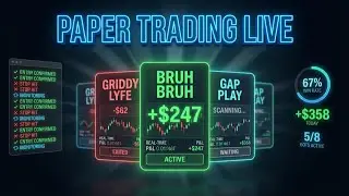 Paper Trading Options Algo Bots LIVE (Real-Time Fills & Execution)