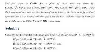 Lecture 5 | Economic Load Dispatch - Part 2 | EE 306 Power System Analysis -Module 5  | KTU