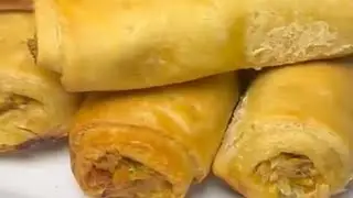 HOW TO BAKE FISH ROLL WITHOUT AN OVEN. 