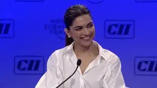 Deepika Padukone Addresses the Stigma of Mental Health Issues | India Economic Summit 2017