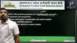 APSSB Surveyor Exam-2025 || Surveying || Arunachal Pradesh