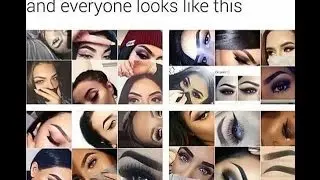 How to get INSTAGRAM girl eyebrows