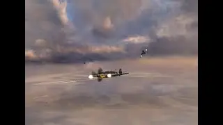 Call of duty united offensive bomber mission AI battle.