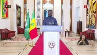 Discours à la Nation : le Président Bassirou Diomaye Faye s’adresse aux Sénégalais (WOLOF)