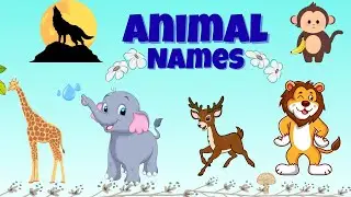 Animal Names & Guess the Animal Game for Kids 🐘🦁 | Fun Learning with Machi the Panda!
