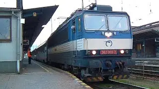 ZSSK 362.009 - Zr/Ex/EC 220 FATRA - Žilina + čakanie na dobiehaj&uacute;cich cestuj&uacute;cich