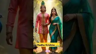 🌸 Radha Krishna Divine Dance | Eternal Love of Vrindavan | Bhakti Shorts 2025 | #shorts