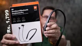 Mi Neckband Bluetooth Earphone Pro review - with ANC priced Rs. 1,799