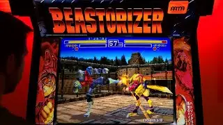 Beastorizer Arcade Cabinet MAME Gameplay w/ Hypermarquee