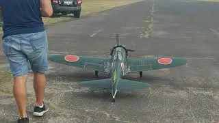 Top RC Zero , last flight before engine failure.