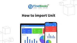 How to import Unit - FinalBooks