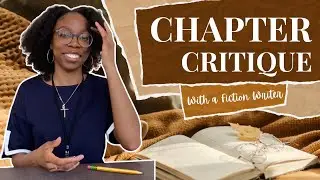 Writer Critiques the first chapter of a fiction novel! // Beginner Writers #booktube #booktok #write