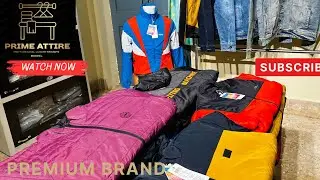 101% Original Brand Bill Stock,Flying Machine Winter Jackets,Size S to XXL,Price in video.