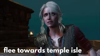 flee towards temple isle 