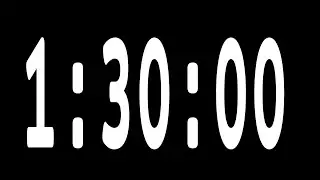 1 hour and a half timer | 90 minute timer | 1.5 hour timer