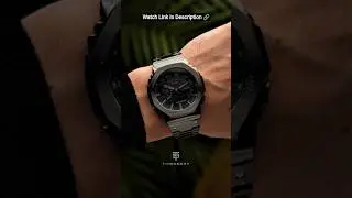 Casio G-Shock Black Dial Luxurious Elegant Men's Watch #luxurywatchesformen #elegantwatches #gshock