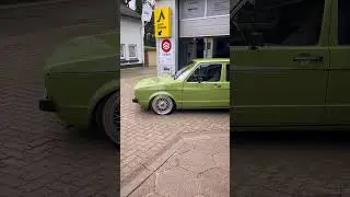 VW Golf 1 1,8T low 'n' fast #mk1 #golf #turbo